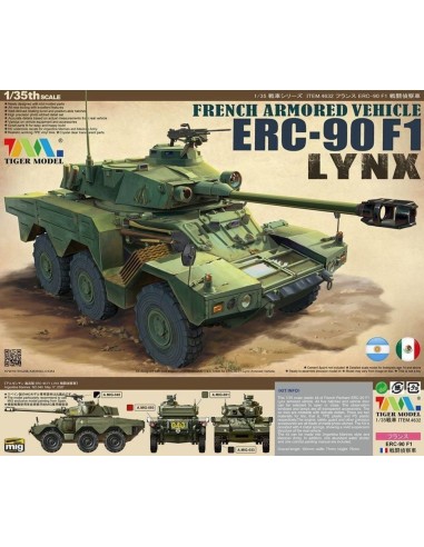 French Armored Vehicle ERC-90F1 Lynx 