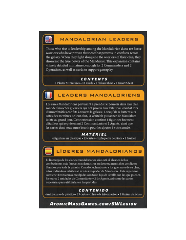 LEADERS MANDALORIENS