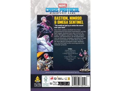 MARVEL: CRISIS PROTOCOL - BASTION, NIMROD et OMEGA SENTINEL