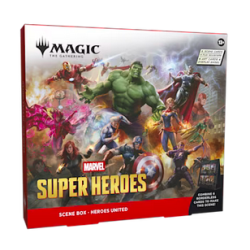 MTG: MARVEL SUPER HEROES SCENE BOX - Heroes United