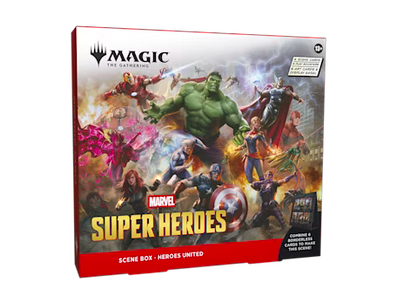 MTG: MARVEL SUPER HEROES SCENE BOX - Heroes United