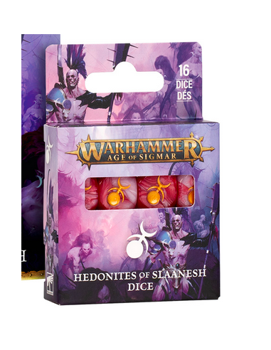 AGE OF SIGMAR:HEDONITES OF SLAANESH DICE