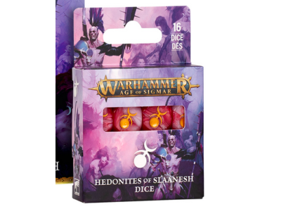 AGE OF SIGMAR:HEDONITES OF SLAANESH DICE