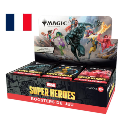 MTG DISPLAY MARVEL SUPER HEROES BOOSTER DE JEU FR