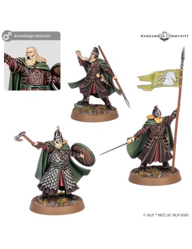 M-E SBG: WARRIORS OF ROHAN COMMANDERS