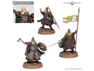 M-E SBG: WARRIORS OF ROHAN COMMANDERS