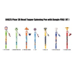 PIXAR - Stylo rotatif 3D Head Topper (Display de 12 pcs)  2