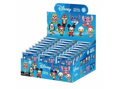DISNEY SPORTS - Series 55 - 3D Foam Bag Clip (Display 24 Pcs) 