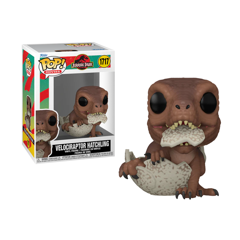 JURASSIC PARK HATCHLING - POP Movies NÂ° 1717 - Velociraptor