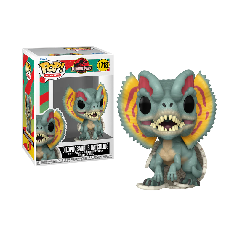 JURASSIC PARK HATCHLING - POP Movies NÂ° 1718 - Dilophosaurus