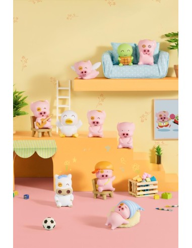 X11 SPACE - Mcdull Sitting In Rows Series - BLIND BOX (10pcs) 5cm 