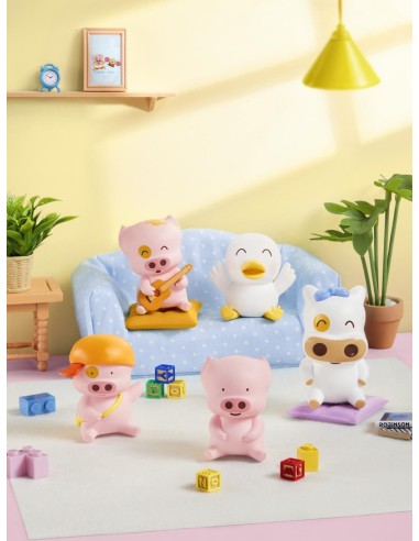 X11 SPACE - Mcdull Sitting In Rows Series - BLIND BOX (10pcs) 5cm 