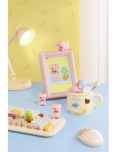 X11 SPACE - Mcdull Sitting In Rows Series - BLIND BOX (10pcs) 5cm 