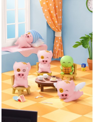 X11 SPACE - Mcdull Sitting In Rows Series - BLIND BOX (10pcs) 5cm 