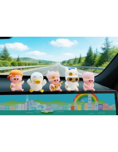 X11 SPACE - Mcdull Sitting In Rows Series - BLIND BOX (10pcs) 5cm 