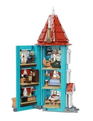 MOOMIN - Moomin House - Bloc de Construction 1757 pcs 