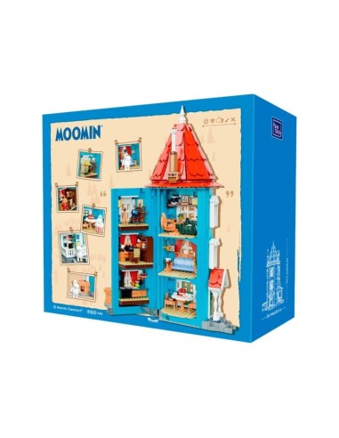 MOOMIN - Moomin House - Bloc de Construction 1757 pcs 
