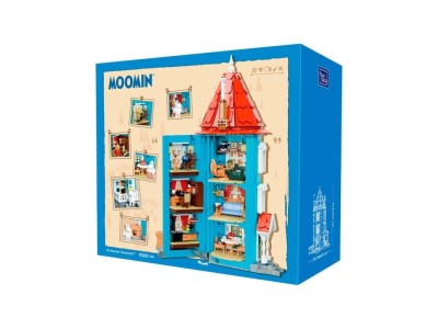 MOOMIN - Moomin House - Bloc de Construction 1757 pcs 
