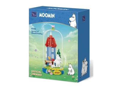 MOOMIN - Spring of Moominvalley - Bloc de Construction 268 pcs 