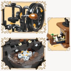 PANTASY - Moulin à café - Bloc de Construction 446 pcs  2
