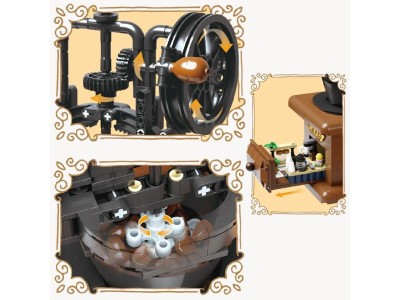 PANTASY - Moulin à café - Bloc de Construction 446 pcs 