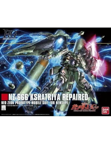 GUNDAM - 1/144 HGUC KSHATRIYA REPAIRED - Model Kit 