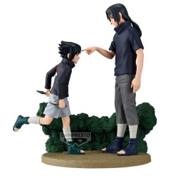 NARUTO SHIPPUDEN - Sasuke & Itachi - Figurine Memorable Saga 14cm 