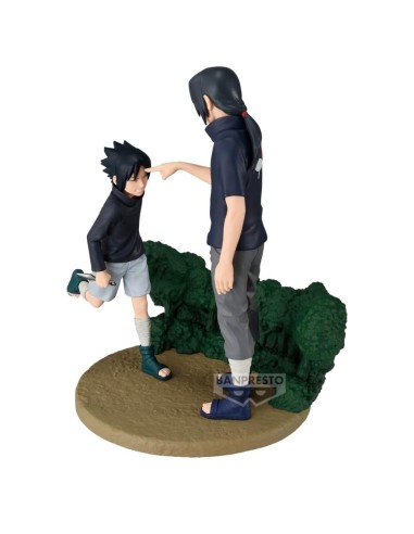NARUTO SHIPPUDEN - Sasuke & Itachi - Figurine Memorable Saga 14cm 