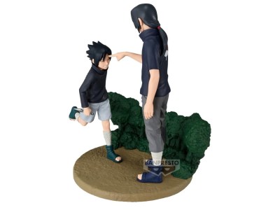 NARUTO SHIPPUDEN - Sasuke & Itachi - Figurine Memorable Saga 14cm 