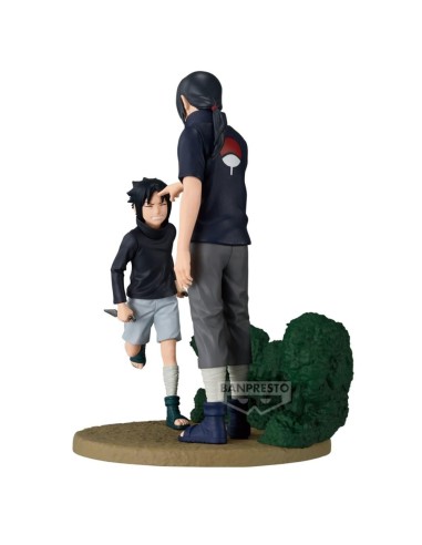 NARUTO SHIPPUDEN - Sasuke & Itachi - Figurine Memorable Saga 14cm 