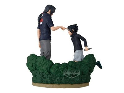 NARUTO SHIPPUDEN - Sasuke & Itachi - Figurine Memorable Saga 14cm 