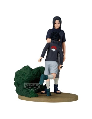 NARUTO SHIPPUDEN - Sasuke & Itachi - Figurine Memorable Saga 14cm 