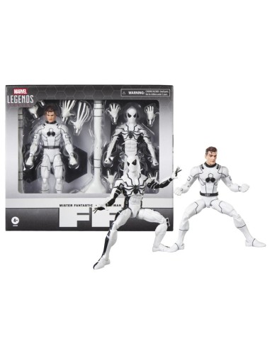 MARVEL - Mister Fantastic & Spider-Man - Figurine Legends Series 15cm 