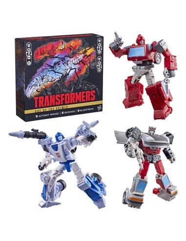 TRANSFORMERS - Mirage, Ironhide & Bluestreeak - Multipack 3 Fig. 15cm 