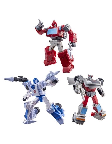 TRANSFORMERS - Mirage, Ironhide & Bluestreeak - Multipack 3 Fig. 15cm 