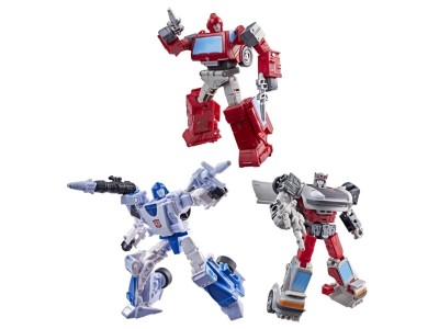 TRANSFORMERS - Mirage, Ironhide & Bluestreeak - Multipack 3 Fig. 15cm 