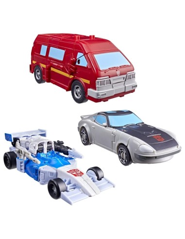 TRANSFORMERS - Mirage, Ironhide & Bluestreeak - Multipack 3 Fig. 15cm 
