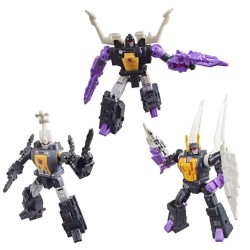 TRANSFORMERS - Bombshell, Shrapnell & Kickback - Figurine MTME 14cm  2
