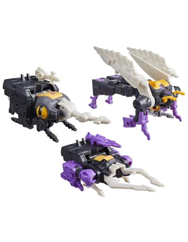 TRANSFORMERS - Bombshell, Shrapnell & Kickback - Figurine MTME 14cm 