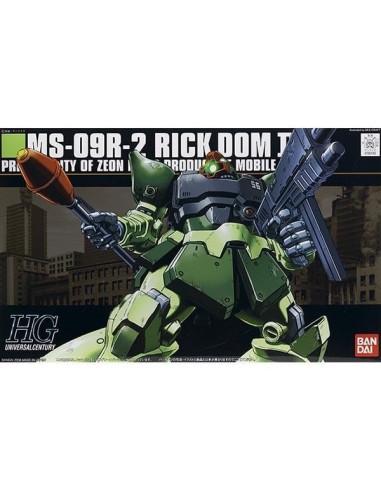GUNDAM - HGUC 1/144 RICK DOM II LIGHT GREEN VERSION - Model Kit 