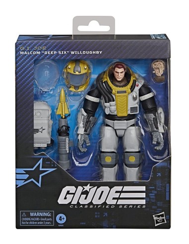 G.I. JOE - Malcom Deep Six - Figurine Classified Series 15cm 