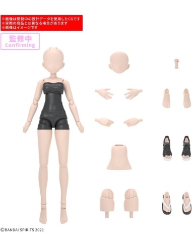 GUNDAM - 30MS OPTION BODY PARTS ATELIER BASE BODY 01 - Model Kit 