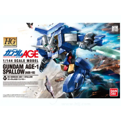 GUNDAM - HG 1/144 GUNDAM AGE-1 SPALLOW - Model Kit  2