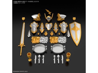 GUNDAM - 30MF ITEM SHOP 6 (GOLD / SILVER OPTION) - Model Kit 