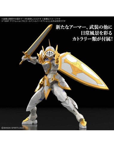 GUNDAM - 30MF ITEM SHOP 6 (GOLD / SILVER OPTION) - Model Kit 