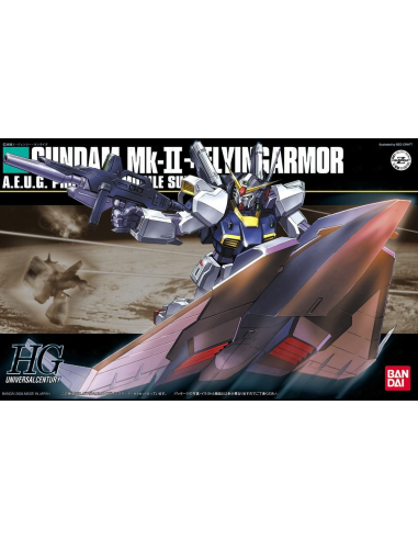 GUNDAM - HGUC 1/144 GUNDAM MK-II + FLYING ARMOR - Model Kit 