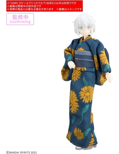 GUNDAM - 30MS SCALE ATELIER WEAR (YUKATA 01) - Model Kit 