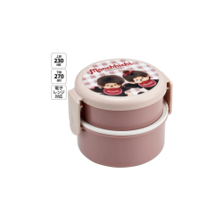 MONCHHICHI - Bento Rond Deux Parties 230ml + 270ml 