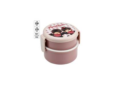 MONCHHICHI - Bento Rond Deux Parties 230ml + 270ml 