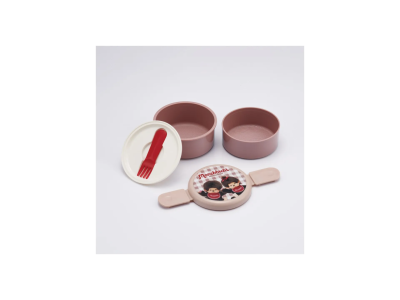 MONCHHICHI - Bento Rond Deux Parties 230ml + 270ml 